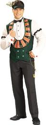 View Item Adult Card Dealer Fancy Dress Costume Casino Mens Gents Male